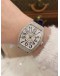 (UNUSED) 2020 FRANCK MULLER VANGUARD REF V32SC FACTORY DIAMONDS 32MM AUTOMATIC WATCH -FULL SET-