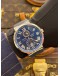 (LIKE NEW) 2013 ULYSSE NARDIN MARINE CHRONOMETER REF 263-67 BLUE ROMAN NUMERALS DIAL 43MM AUTOMATIC WATCH -FULL SET-