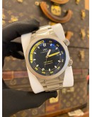 2010 IWC AQUATIMER AUTOMATIC 2000 TITANIUM REF IW3538 BLACK DIAL 42MM AUTOMATIC WATCH -FULL SET-