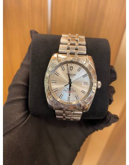 (LIKE NEW) 2012 TUDOR CLASSIC DATE 21010 38MM AUTOMATIC WATCH