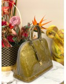 LOUIS VUITTON ALMA MM VERNIS PATENT LEATHER HANDLE BAG