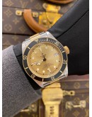 (BRAND NEW) 2024 TUDOR BLACK BAY S&G 18K 750 YELLOW GOLD REF M79733N-004 GOLD DIAL 41MM AUTOMATIC WATCH -FULL SET-