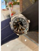 (UNUSED) 2022 OMEGA SEAMASTER PLANET OCEAN GMT 600M CO-AXIAL CHRONOMETER REF 232.30.44.22.01.002 BLACK DIAL 43.5MM AUTOMATIC WATCH -FULL SET-
