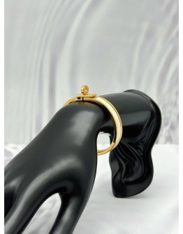 HERMES MINI CLIC KELLY BRACELET SIZE PM 16 CM IN ROSE GOLD PLATED WITH ENAMEL HERMES MINI CLIC KELLY BRACELET SIZE PM 16 CM IN ROSE GOLD PLATED WITH ENAMEL