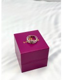 HABIB DUAL BAND HALO DIAMOND RING IN 375 WHITE GOLD 