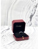 (LIKE NEW) CARTIER MAILLON PANTHÈRE RING IN 18K 750 WHITE GOLD SIZE 62