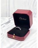 (LIKE NEW) CARTIER MAILLON PANTHÈRE RING IN 18K 750 WHITE GOLD SIZE 62