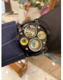 (BRAND NEW) YEAR 2024 MEMORIGIN THE ORIGINAL TIME MACHINE MOTO TOURBILON REFMO0147 43MM AUTOMATIC WATCH -FULL SET-