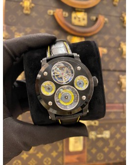 (BRAND NEW) YEAR 2024 MEMORIGIN THE ORIGINAL TIME MACHINE MOTO TOURBILON REFMO0147 43MM AUTOMATIC WATCH -FULL SET-