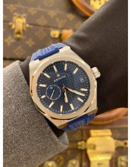 (LIKE NEW) YEAR 2022 ZENITH DEFY SKYLINE REF 03.9300.3620/51.I001 BLUE DIAL 41MM AUTOMATIC WATCH -FULL SET- 