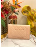 (LIKE NEW) CHANEL WOC WALLET ON CHAIN CAVIAR LEATHER 