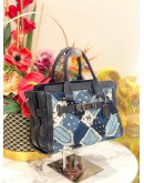 (LIKE NEW) COACH SWAGGER 27 CANYON QUILT DENIM HANDBAG