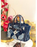 (LIKE NEW) COACH SWAGGER 27 CANYON QUILT DENIM HANDBAG
