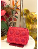 CHRISTIAN DIOR CANNAGE CHAIN SMALL SHOULDER BAG 