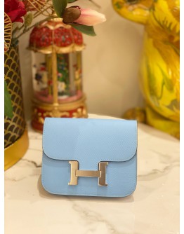 (UNUSED) YEAR 2023 HERMES CONSTANCE SLIM WALLET STAMP B 