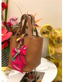 2019 HERMES PICOTIN 18 BROWN TOGO LEATHER WITH GOLD HARDWARE STAMP D