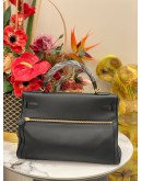 (LIKE NEW) 2020 HERMES KELLY LAKIS 32 LIMITED EDITION BAG IN BLACK SWIFT LEATHER
