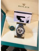 (UNUSED) YEAR 2023 ROLEX DAYTONA COSMOGRAPH 18K 750 WHITE GOLD REF 116519LN GREY DIAL 40MM WATCH 