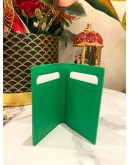 (LIKE NEW) BOTTEGA VANETA CASSETTE WALLET IN PARAKEET GREEN - FULL SET-
