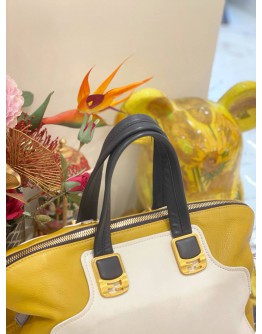 (LIKE NEW) FENDI CHAMELEON  TOTE BAG IN TRI-COLOR 