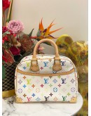 (LIKE NEW) LOUIS VUITTON TAKASHI MURAKAMI TROUVILLE MONOGRAM MULTICOLOUR TOTE BAG 