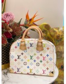 (LIKE NEW) LOUIS VUITTON TAKASHI MURAKAMI TROUVILLE MONOGRAM MULTICOLOUR TOTE BAG 