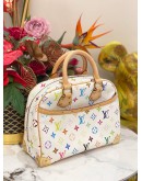 (LIKE NEW) LOUIS VUITTON TAKASHI MURAKAMI TROUVILLE MONOGRAM MULTICOLOUR TOTE BAG 