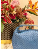 (LIKE NEW) BOTTEGA VANETA INTRECCIATO IN BLUE HANDBAG