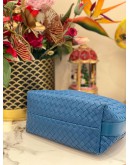 (LIKE NEW) BOTTEGA VANETA INTRECCIATO IN BLUE HANDBAG