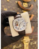 (LIKE NEW)2016 YEAR ZENITH STAR OPEN CHRONOGRAPH REF 03.1925.4062 WHITE DIAL 37MM AUTOMATIC WATCH -FULL SET- 