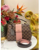 (LIKE NEW) LOUIS VUITTON BOND STREET DAMIER EBENE HANDBAG WITH STRAP 