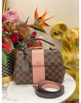 (LIKE NEW) LOUIS VUITTON BOND STREET DAMIER EBENE HANDBAG WITH STRAP 