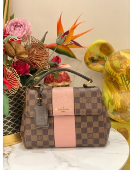 (LIKE NEW) LOUIS VUITTON BOND STREET DAMIER EBENE HANDBAG WITH STRAP 