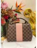 (LIKE NEW) LOUIS VUITTON BOND STREET DAMIER EBENE HANDBAG WITH STRAP 
