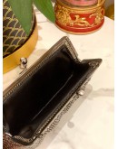 WHITING & DAVIS VINTAGE SILVER METAL MESH EVENING CLUTCH