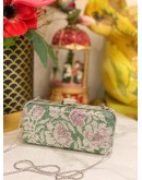 (LIKE NEW) JUDITH LEIBER COUTURE CRYSTAL EMBELLISHED CLUTCH 