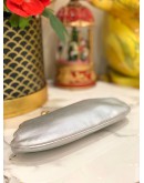 (LIKE NEW) ANYA HINDMARCH SMALL MAUD KAMA SUTRA SILVER CLUTCH 