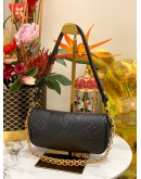 (LIKE NEW) LOUIS VUITTON WALLET ON CHAIN IVY EMPREINTE MONOGRAM LEATHER