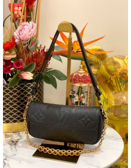 (LIKE NEW) LOUIS VUITTON WALLET ON CHAIN IVY EMPREINTE MONOGRAM LEATHER