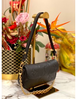 (LIKE NEW) LOUIS VUITTON WALLET ON CHAIN IVY EMPREINTE MONOGRAM LEATHER