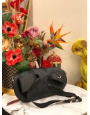 2023 MICROCHIP LOUIS VUITTON LIMITED EDITION BUMP BAG WITH LV LOGO IN BLACK EPI LEATHER