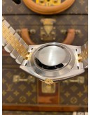 (BRAND NEW) 2024 ROLEX DATEJUST 41 REF 126333 JUBILEE HALF 18K 750 YELLOW GOLD SILVER DIAL 41MM AUTOMATIC WATCH -FULL SET-