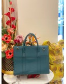 (UNUSED) MULBERRY BAYSWATER GRAIN LEATHER TOTE BAG WITH STRAP 