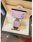(LIKE NEW) 2010 ROLEX YACHT-MASTER DATE REF 16622 SILVER DIAL 40MM AUTOMATIC WATCH