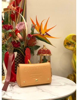 (LIKE NEW) BURBERRY SMOOTH CALFSKIN HACKBERRY CROSSBODY BAG 