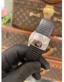 (UNUSED) 2015 PATEK PHILIPPE AQUANAUT REF 5167A NO POLISH BLACK DIAL 40MM AUTOMATIC WATCH -FULL SET-