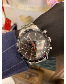 2016 TAG HEUER CARRERA CALIBRE 16 CHRONOGRAPH REF CV2014 BLACK DIAL 41MM AUTOMATIC WATCH FULL SET