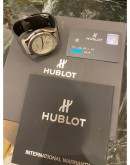 (LIKE NEW) HUBLOT CLASSIC FUSION TITANIUM REF 511.NX.2611.LR WHITE DIAL 45MM AUTOMATIC YEAR 2016 WATCH FULL SET