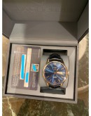 (UNUSED) 2021 TAG HEUER CARRERA CALIBRE 5 REF WAR201E 41MM BLUE DIAL AUTOMATIC WATCH FULL SET