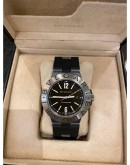  BVLGARI DIAGONO TITANIUM BLACK CARBON DIAL 44MM AUTOMATIC YEAR 2010 WATCH